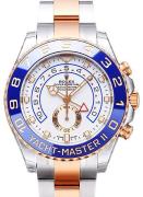 Rolex Miesten kello 116681-0002 Yacht-Master II Valkoinen/18K