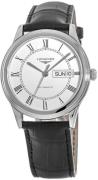 Longines Miesten kello L4.899.4.21.2 Flagship Valkoinen/Nahka Ø38.5