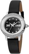 Just Cavalli Naisten kello JC1L150L0015 Glam Chic Musta/Nahka Ø32 mm