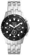 Fossil Miesten kello FS5837 Fb-01 Chrono Musta/Teräs Ø42 mm