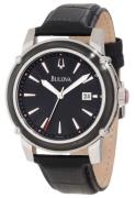 Bulova Miesten kello 98B160 Dress Musta/Nahka Ø44 mm