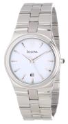 Bulova Miesten kello 96B106 Dress Valkoinen/Teräs Ø38 mm