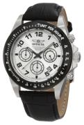 Invicta Miesten kello 10708 Speedway Hopea/Nahka Ø43 mm