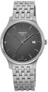 Tissot Miesten kello T063.610.11.067.00 Tradition Harmaa/Teräs Ø42