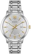 Bulova Miesten kello 98B306 Dress Hopea/Teräs Ø40 mm