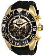 Invicta Miesten kello 26301 Speedway Musta/Kumi Ø50 mm