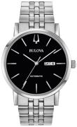 Bulova Miesten kello 96C132 Dress Musta/Teräs Ø42 mm