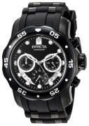 Invicta Miesten kello 21930 Pro Diver Musta/Teräs Ø48 mm