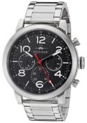 Tommy Hilfiger Miesten kello 1791234 Jake Musta/Teräs Ø46 mm