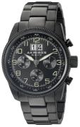 Akribos XXIV Miesten kello AK862BK Chronograph Musta/Teräs Ø45 mm