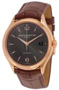 Baume & Mercier Miesten kello MOA10059 CLIFTON Harmaa/Nahka