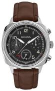 Bulova Miesten kello 96B250 Musta/Nahka