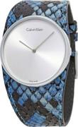 Calvin Klein Naisten kello K5V231V6 Spellbound Hopea/Nahka Ø39 mm