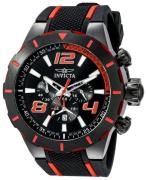 Invicta Miesten kello 20109 S1 Musta/Kumi Ø52 mm