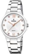 Festina Naisten kello F20582-1 Mademoiselle Hopea/Teräs Ø34 mm