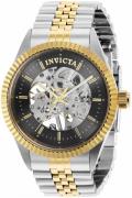 Invicta Miesten kello 36439 Specialty Musta/Kullansävytetty teräs