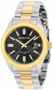 Invicta Naisten kello 38487 Pro Diver Musta/Kullansävytetty teräs