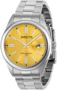 Invicta Miesten kello 38453 Pro Diver Keltainen/Teräs Ø43 mm