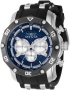 Invicta Miesten kello 37720 Pro Diver Monivärinen/Teräs Ø50 mm