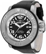 Invicta Miesten kello 34779 Sea Hunter Musta/Nahka Ø58 mm