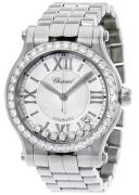 Chopard Naisten kello 278559-3004 Happy Sport Hopea/Teräs Ø36 mm