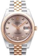 Rolex Miesten kello 126331-0008 Datejust 41 Punakultaa/18K punakultaa