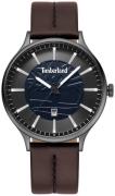 Timberland Miesten kello TBL15488JSU03 Musta/Nahka Ø43 mm