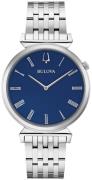 Bulova Miesten kello 96A233 Classic Sininen/Teräs Ø38 mm