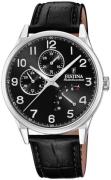 Festina Miesten kello F20278-C Musta/Nahka Ø42 mm