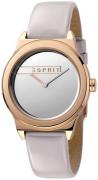 Esprit Naisten kello ES1L019L0055 Hopea/Nahka Ø34 mm