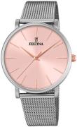 Festina Naisten kello F20475-2 Pinkki/Teräs Ø38 mm