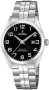 Festina Miesten kello F20437-4 Classic Musta/Teräs Ø40 mm