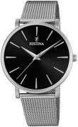 Festina Naisten kello F20475-4 Musta/Teräs Ø38 mm