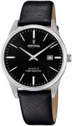 Festina Miesten kello F20512-4 Musta/Nahka Ø39 mm