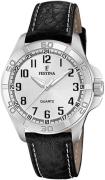 Festina Miesten kello F20444-3 Hopea/Nahka Ø44 mm