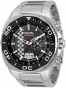 Invicta Miesten kello 33194 Musta/Hiilikuitua Ø51 mm