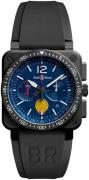 Bell & Ross Miesten kello BR0394-PAF1-CE/SRB Br 03-94 Sininen/Kumi