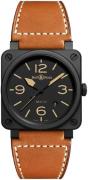 Bell & Ross Miesten kello BR-03-92-HERITAGE-CERAMIC Br 03-92