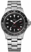 Glycine Miesten kello GL0382 Combat Sub Musta/Teräs Ø42 mm