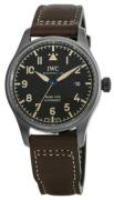 IWC Miesten kello IW327006 Pilots Harmaa/Nahka Ø40 mm