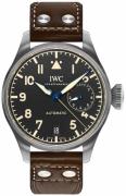 IWC Miesten kello IW501004 Pilots Musta/Nahka Ø46.2 mm