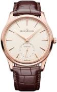 Jaeger LeCoultre Miesten kello 1212510 Master Ultra Thin Beige/Nahka