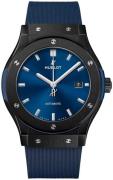 Hublot Miesten kello 542.CM.7170.RX Classic Fusion Sininen/Kumi Ø42