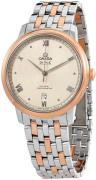 Omega Miesten kello 424.20.40.20.09.001 De Ville Prestige Beige/18K