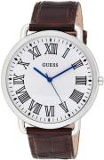 Guess Miesten kello W1164G1 Valkoinen/Nahka Ø44 mm