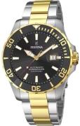 Festina Miesten kello F20532-2 Diver Musta/Kullanvärinen teräs Ø44