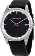 Calvin Klein Miesten kello K4N211C1 Time Musta/Nahka Ø40 mm