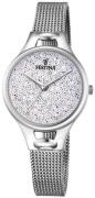 Festina Naisten kello F20331-1 Mademoiselle Kristalleilla/Teräs Ø32