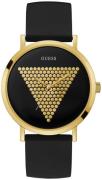 Guess Miesten kello W1161G1 Imprint Musta/Kumi Ø44 mm