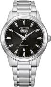 Citizen Miesten kello AW0100-86E Classic Musta/Teräs Ø40 mm